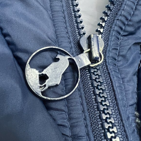 Vintage Women's Ski Vest Mountain Goat by White Stag Puffer 80's Red Blue Yellow - Picture 16 of 16